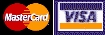 Visa and Mastercard accepted!