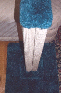 SW3 Straight, heavy duty reinforced 30" sisal weave scratching post