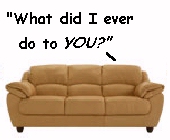 Feline Design's famous whining sofa