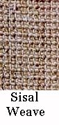 Sisal weave posts