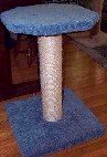 MS8- Large top sisal rope pedestal