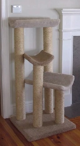 The MLB - 3 level  sisal rope tree /activity center