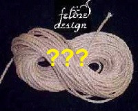Bulk Sisal Rope Mystery Box - 3/8 inch - uncoiled. - Product Image